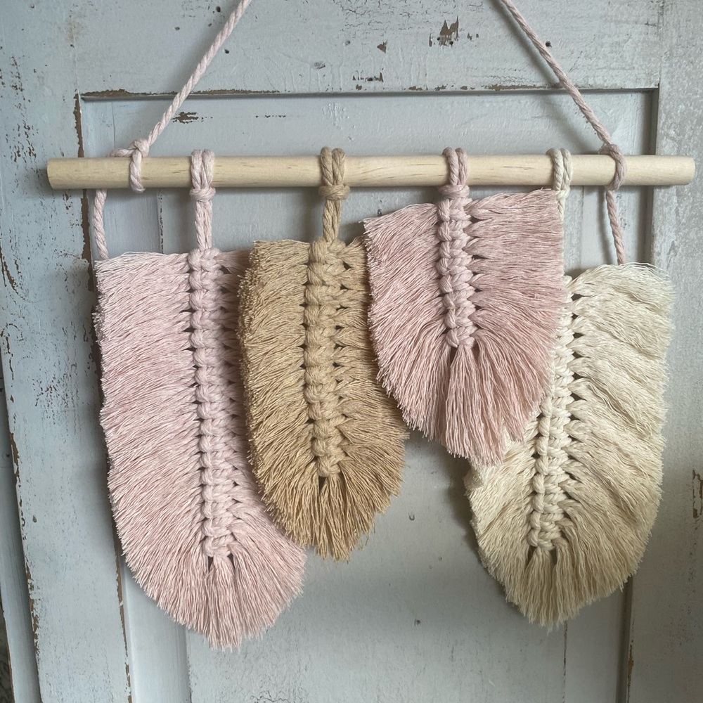 Macrame Feathers